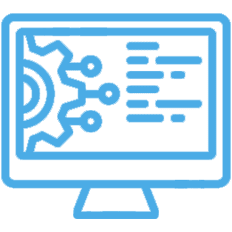 Process on Computer Screen - Icon