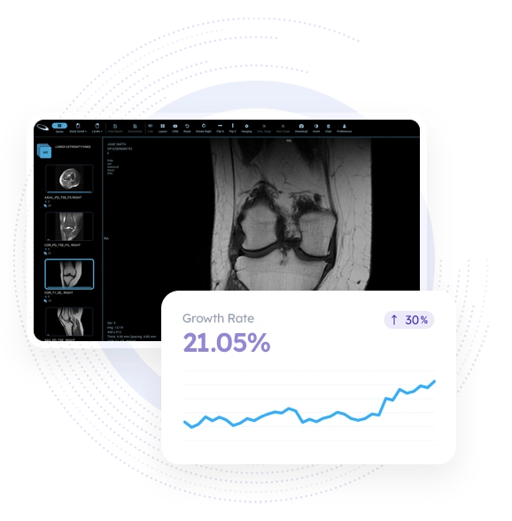 OnePACS Interface with Xray